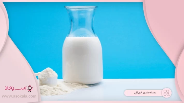 ترکیبات شیر خشک از مواد مختلقی درست شده است.