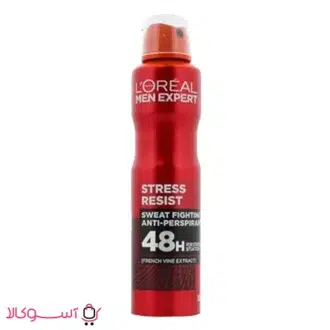 خرید اسپری ضد تعریق مردانه لورآل مدل stress resist