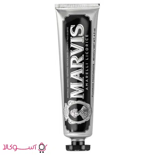 Marvis-Amarelli-Licorice خرید خمیردندان مارویس مدل amarelli licorice