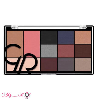 پالت سایه چشم گلدن رز مدل City Style (Smokey)