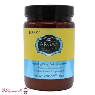خرید ماسک مو داخل حمام هاسک مدل argan oil