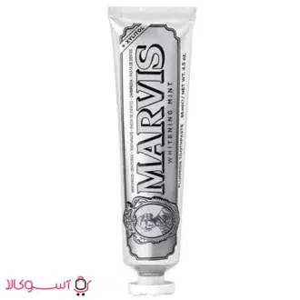خرید خمیر دندان سفید کننده مارویس مدل whitening mint