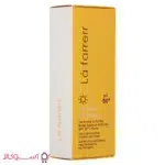 کرم ضد آفتاب بی رنگ لافارر مدل anti spot ارزان