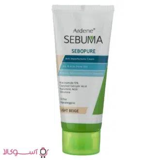 خرید کرم ضد جوش رنگی آردن سبوما مدل sebopure