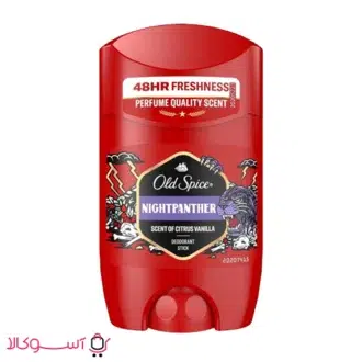 خرید استیک ضد تعریق مردانه اولد اسپایس مدل nightpanther