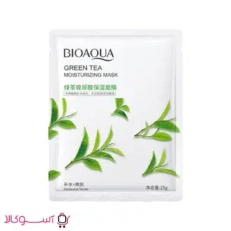 خرید ماسک ورقه ای صورت بیوآکوا مدل green tea