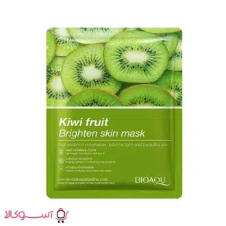 خرید ماسک ورقه ای صورت بیوآکوا مدل kiwi fruit