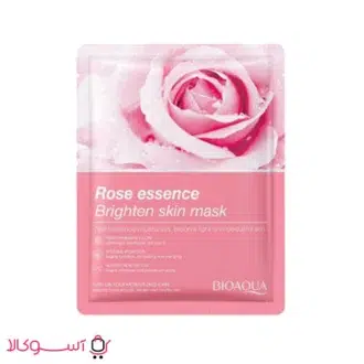 خرید ماسک ورقه ای صورت بیوآکوا مدل rose essence