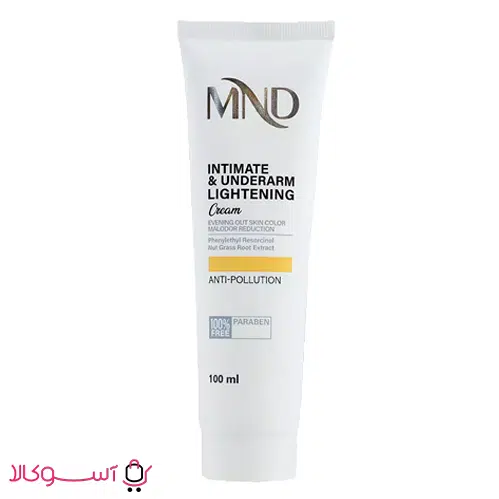 MND-intimate-underarm خرید کرم روشن کننده زیر بغل و کشاله ران ام ان دی