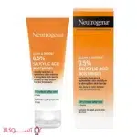 قیمت کرم مرطوب کننده ضدجوش و آکنه نوتروژینا مدل clear & defend