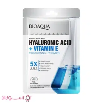 خرید ماسک ورقه‌ای آبرسان بیوآکوا مدل hyaluronic acid
