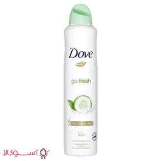 خرید اسپری ضد تعریق زنانه داو مدل cucmber & green tea