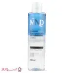 خرید محلول پاک کننده دوفاز دور چشم و لب ام ان دی