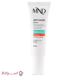 خرید کرم ضد آکنه ام ان دی مناسب پوست خشک و معمولی