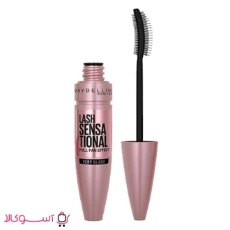 خرید ریمل حجم دهنده و بلند کننده مژه میبلین مدل very black