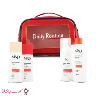 خرید پک روتین پوستی ام ان دی مناسب پوست های خشک