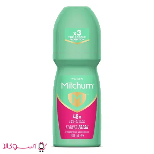mitchum-women-flower fresh خرید مام رول ضد تعریق زنانه میچام مدل flower fresh