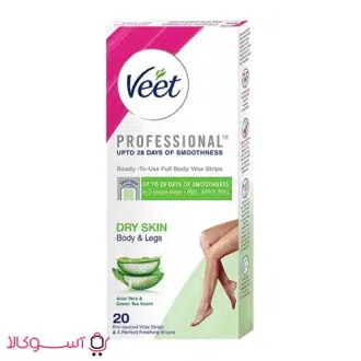 خرید نوار موبر بدن ورقه ای ویت مدل dry skin