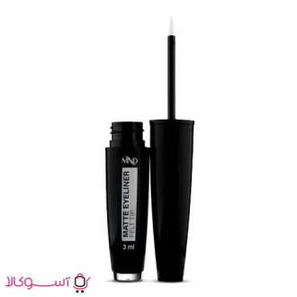 خرید خط چشم مایع مشکی مات ام ان دی با سری نمدی