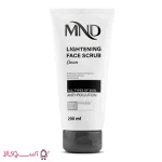 خرید کرم اسکراب روشن کننده صورت ام ان دی