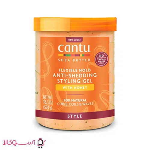 cantu-anti-shedding خرید ژل حالت دهنده ضدریزش کنتو حاوی عصاره عسل