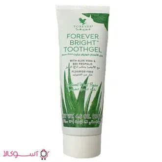 خرید خمیردندان بدون فلوراید فوراور مدل bright toothgel