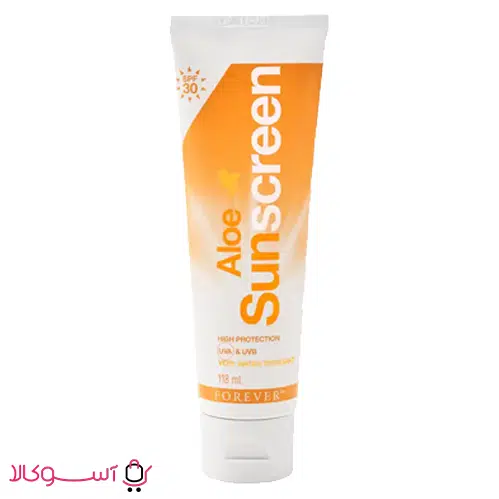 forever-sunscreen خرید کرم ضدآفتاب و ضدلک فوراور مدل aloe sunscreen