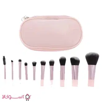 خرید ست براش کیفی زیپ دار ده تیکه