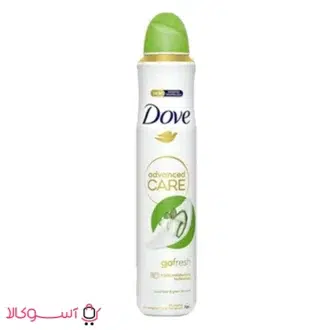 خرید اسپری بدن ضد تعریق زنانه داو advanced care مدل go fresh