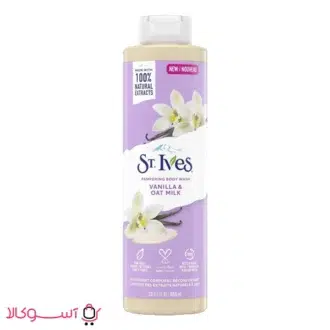 خرید شامپو بدن اس تی ایوز حاوی عصاره وانیل و شیر جو