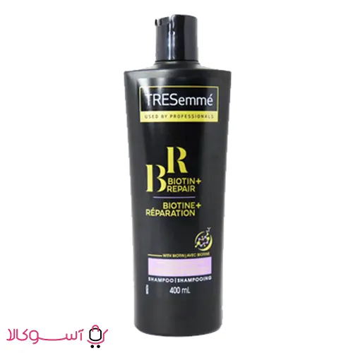 TRESemmé-Biotin-Repair-Shampoo خرید شامپو ترمیم کننده ترزمه مدل Biotin+ Repair