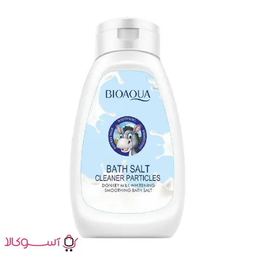 bath-salt-bioaqua-donkey-milk خرید نمک بدن بیوآکوا مدل شیر الاغ